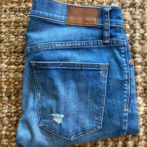 Madewell jeans 9” high-rise skinny 28 medium wash
